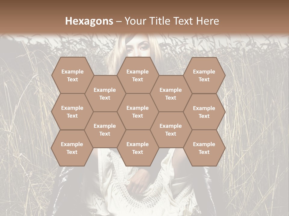 Golden Beauty  PowerPoint Template