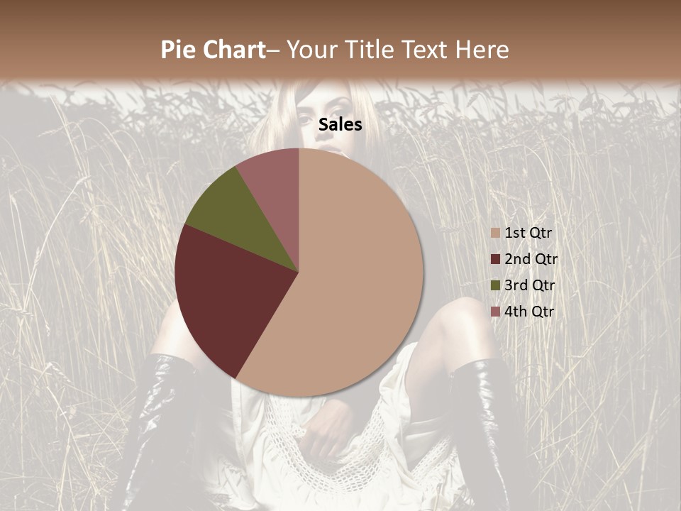Golden Beauty  PowerPoint Template