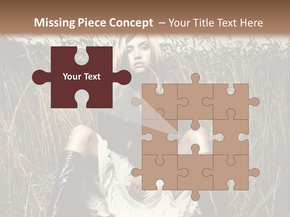 Golden Beauty  PowerPoint Template
