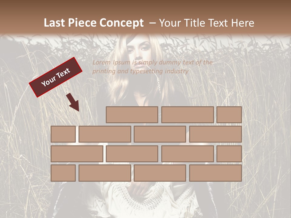 Golden Beauty  PowerPoint Template