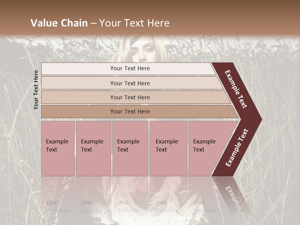 Golden Beauty  PowerPoint Template