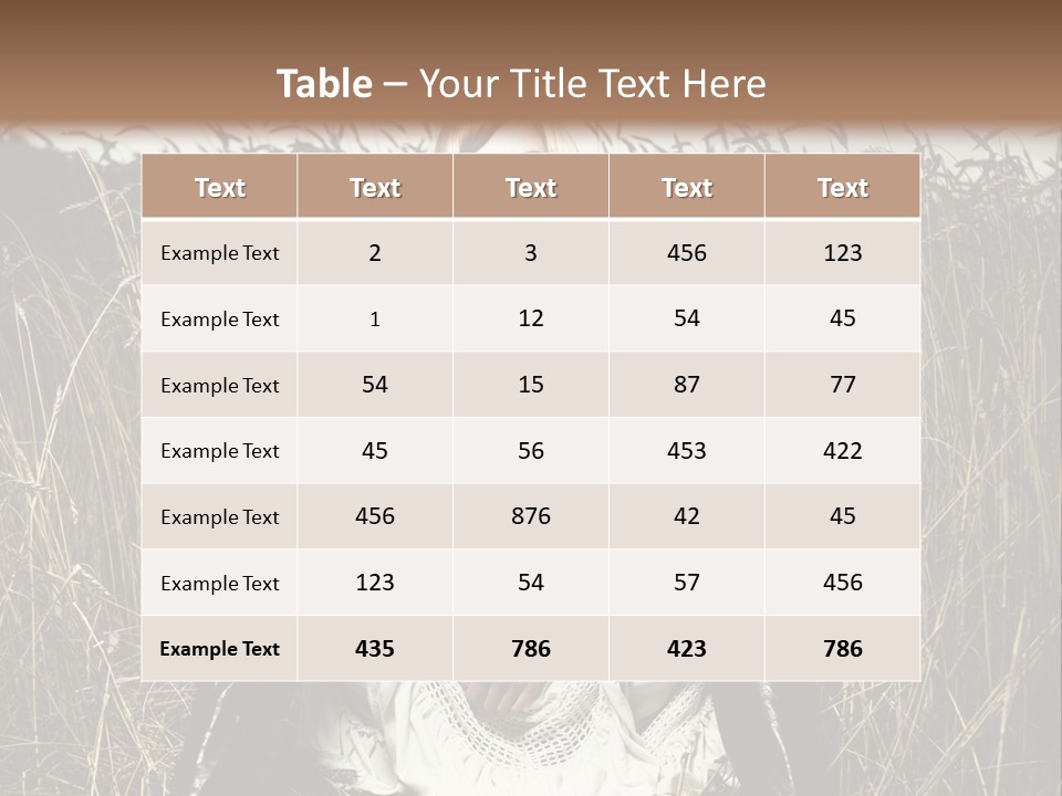 Golden Beauty  PowerPoint Template