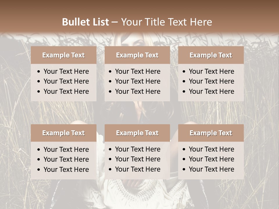 Golden Beauty  PowerPoint Template