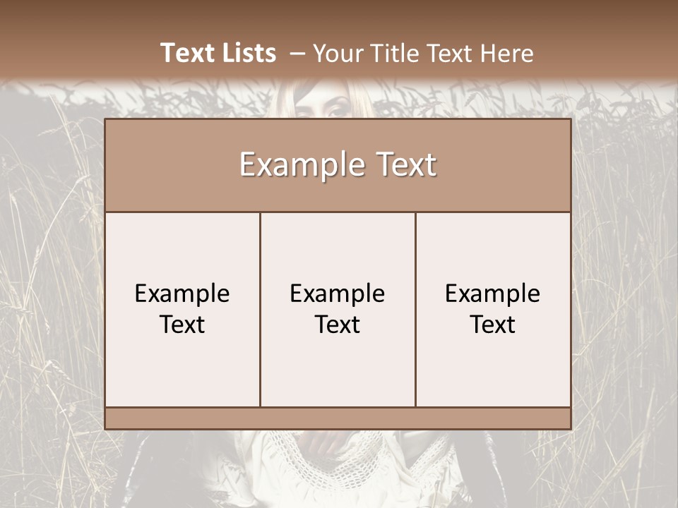 Golden Beauty  PowerPoint Template