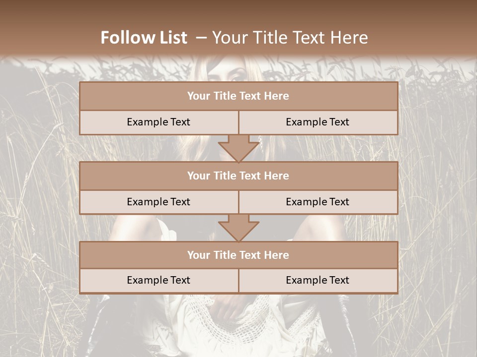 Golden Beauty  PowerPoint Template