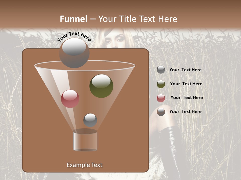 Golden Beauty  PowerPoint Template