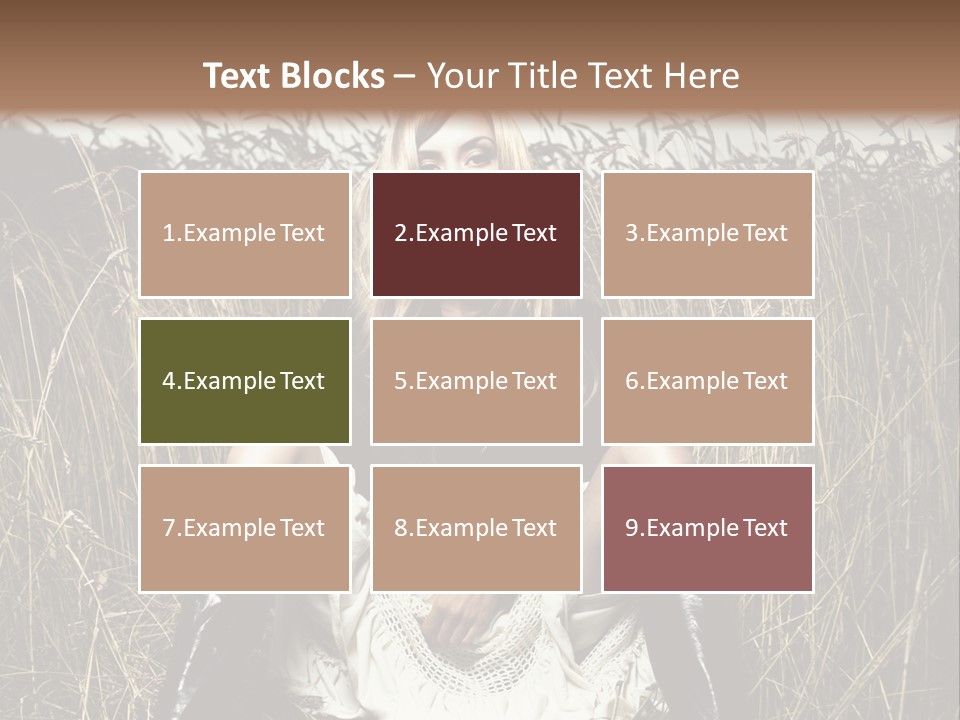 Golden Beauty  PowerPoint Template