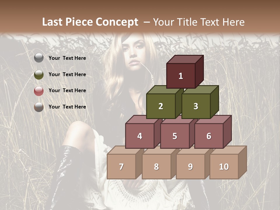 Golden Beauty  PowerPoint Template