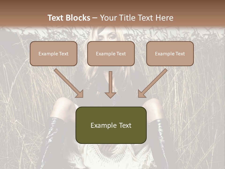 Golden Beauty  PowerPoint Template