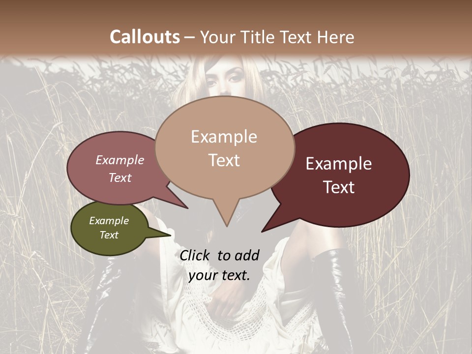 Golden Beauty  PowerPoint Template