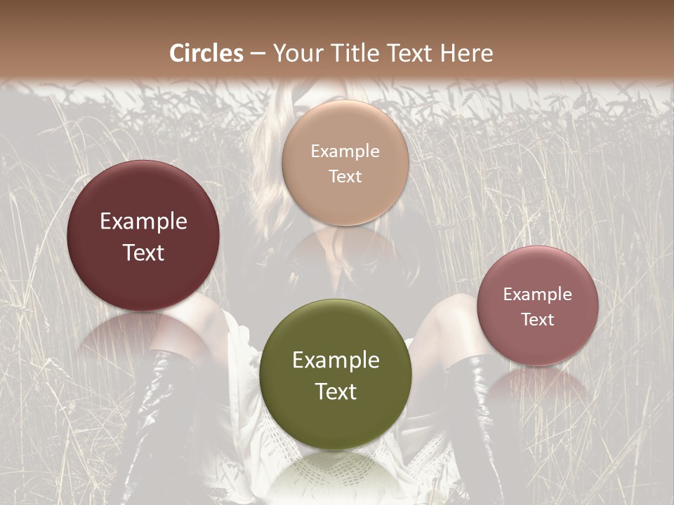 Golden Beauty  PowerPoint Template