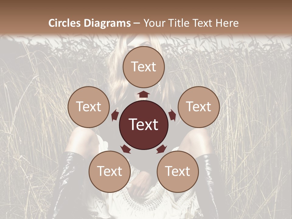 Golden Beauty  PowerPoint Template