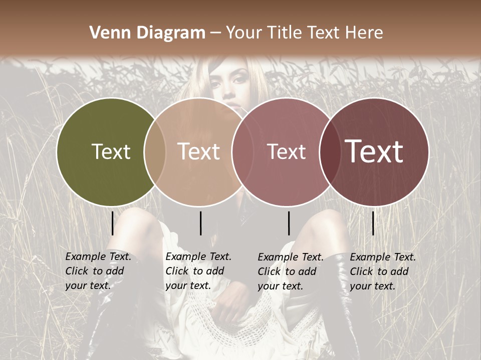 Golden Beauty  PowerPoint Template