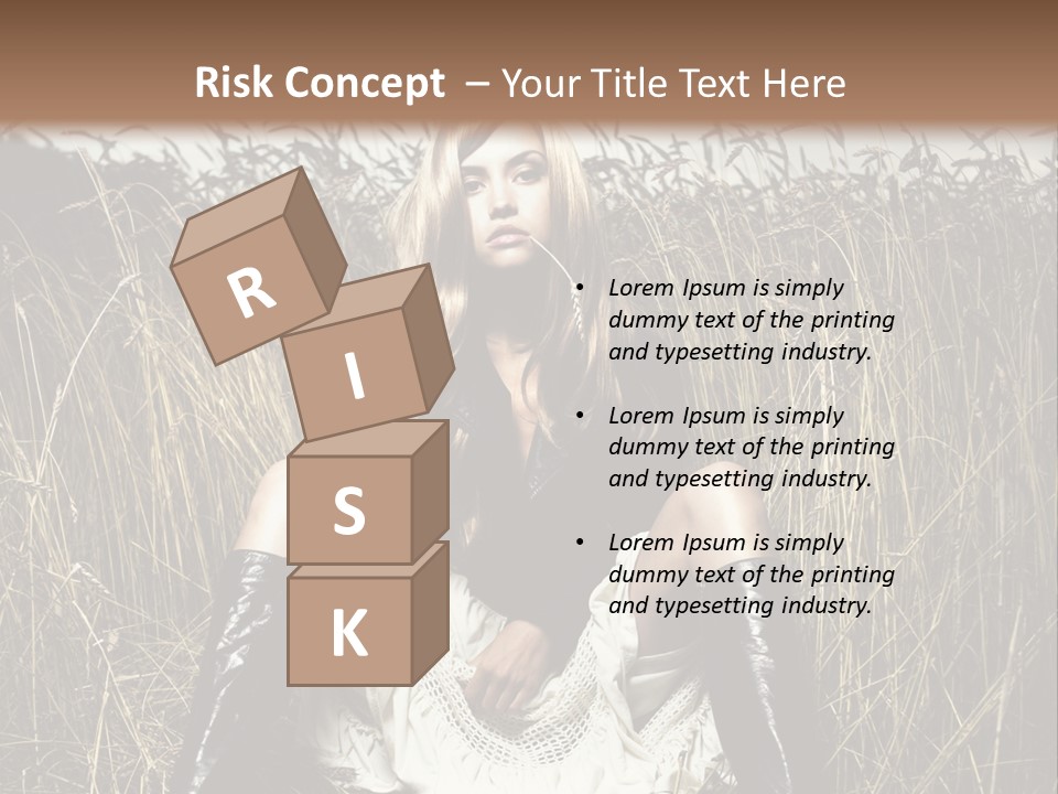Golden Beauty  PowerPoint Template