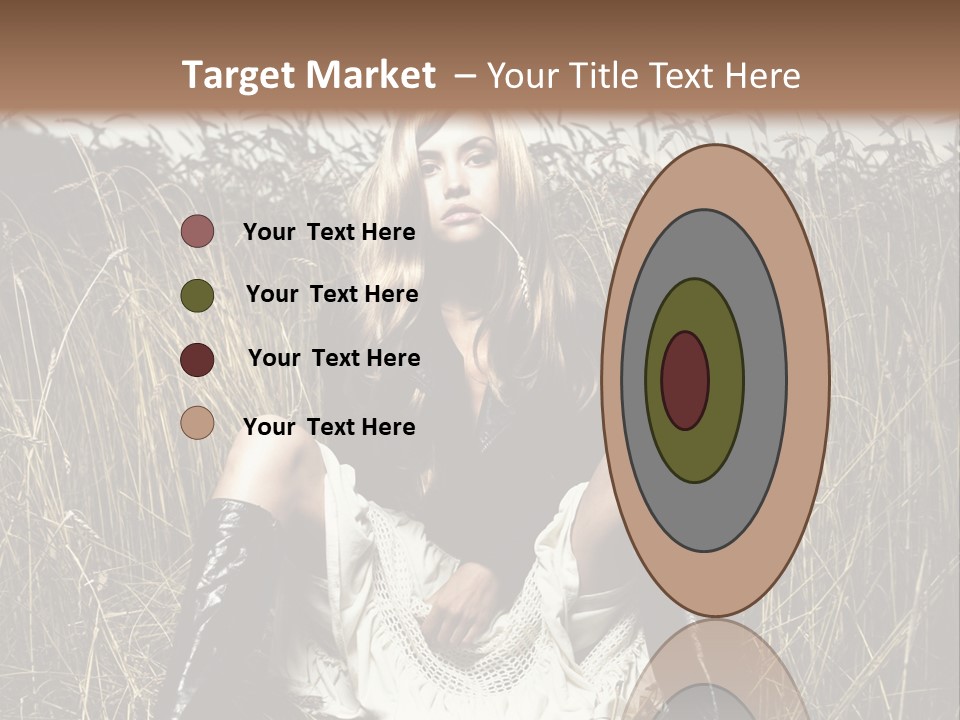 Golden Beauty  PowerPoint Template