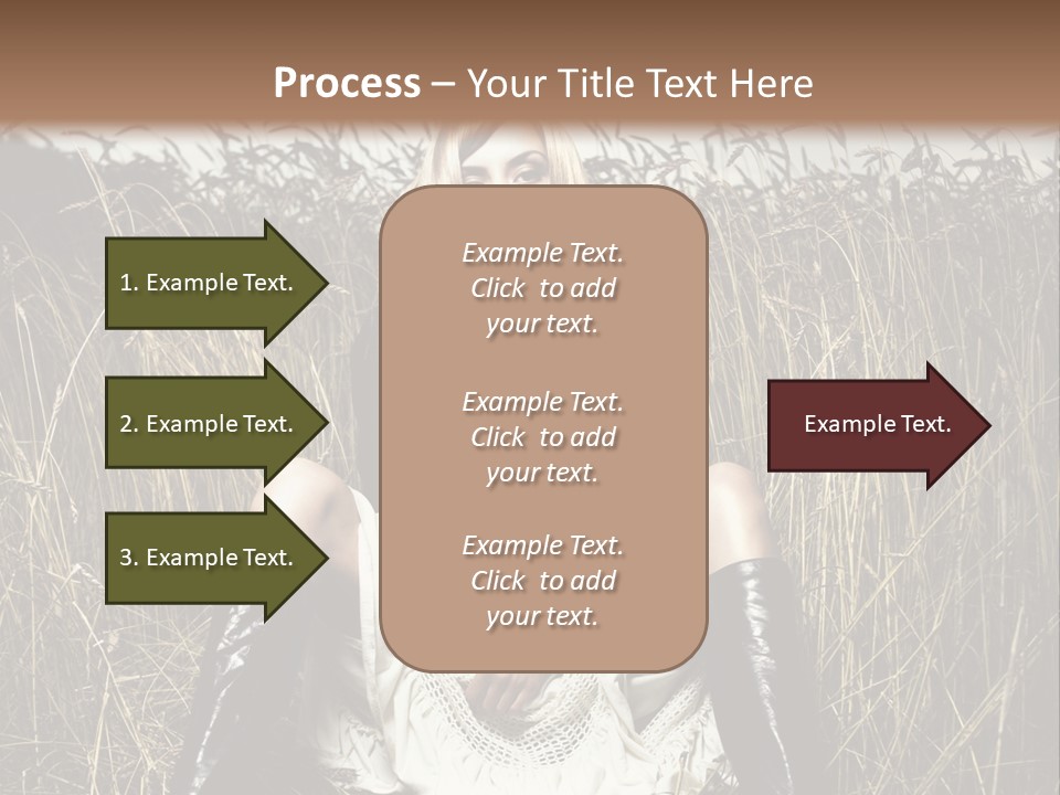 Golden Beauty  PowerPoint Template