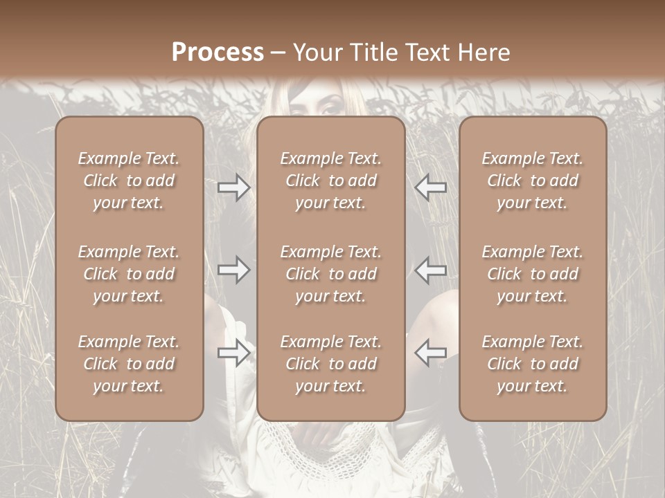 Golden Beauty  PowerPoint Template