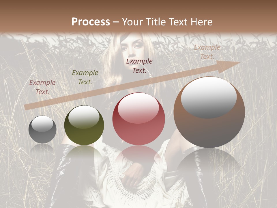 Golden Beauty  PowerPoint Template