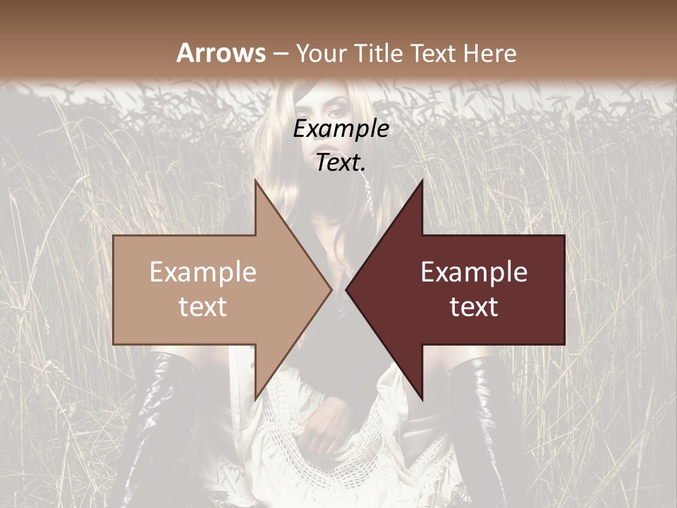 Golden Beauty  PowerPoint Template