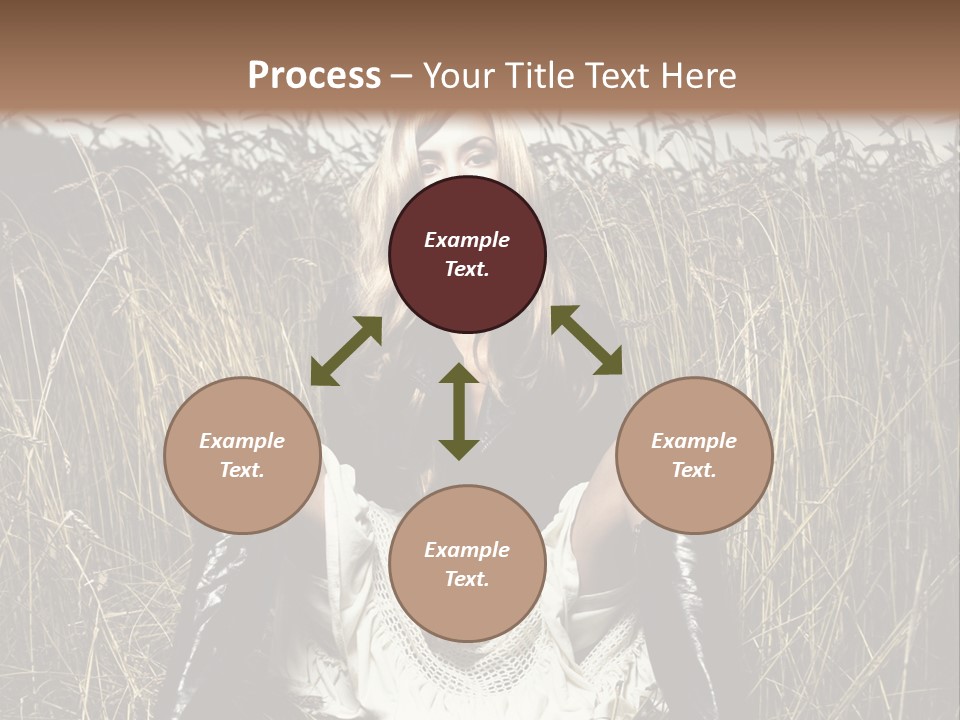 Golden Beauty  PowerPoint Template