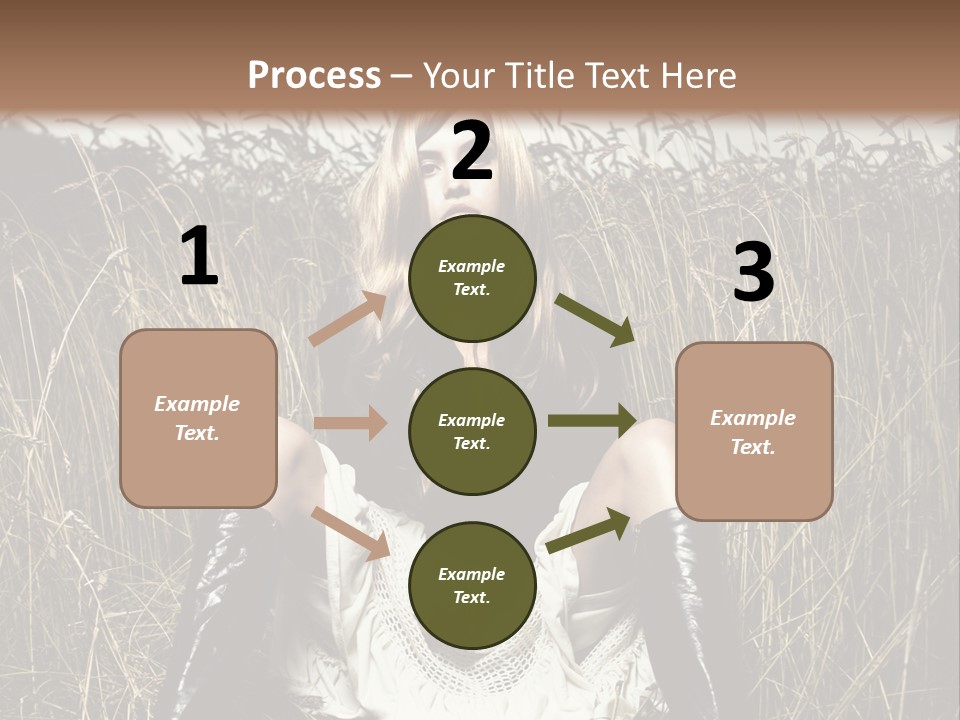 Golden Beauty  PowerPoint Template