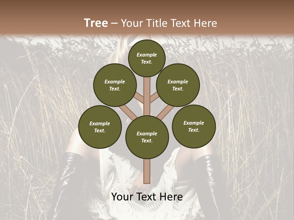 Golden Beauty  PowerPoint Template