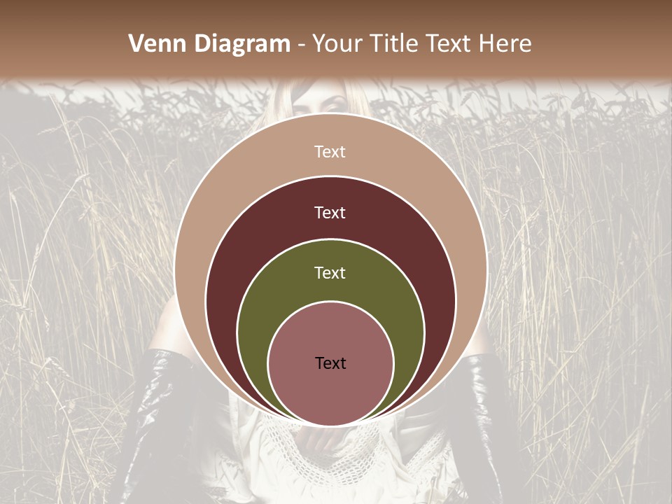 Golden Beauty  PowerPoint Template