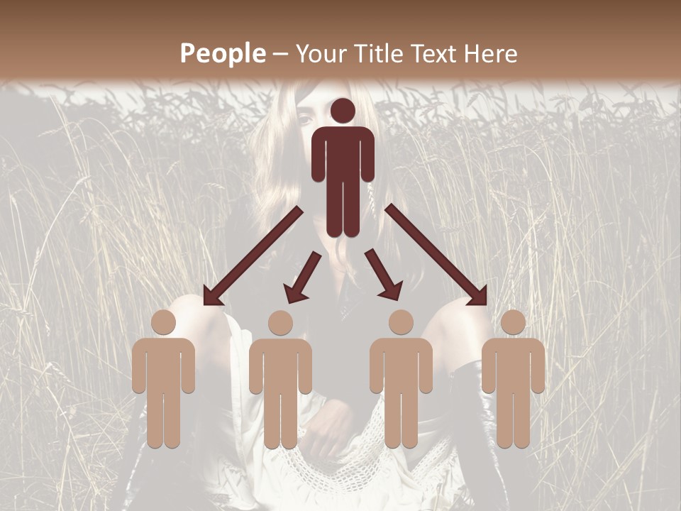 Golden Beauty  PowerPoint Template