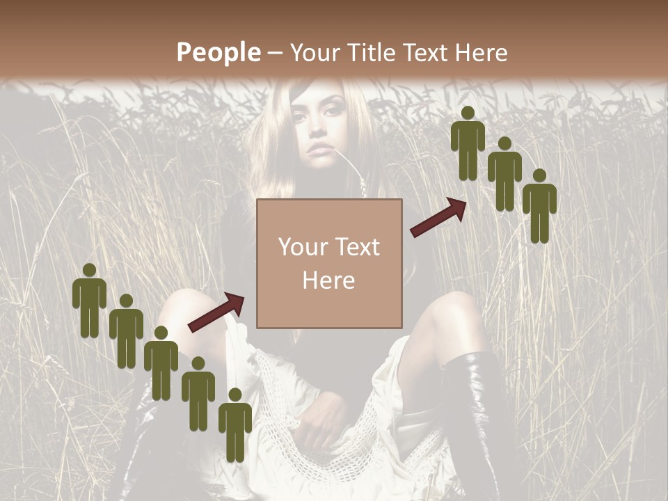 Golden Beauty  PowerPoint Template