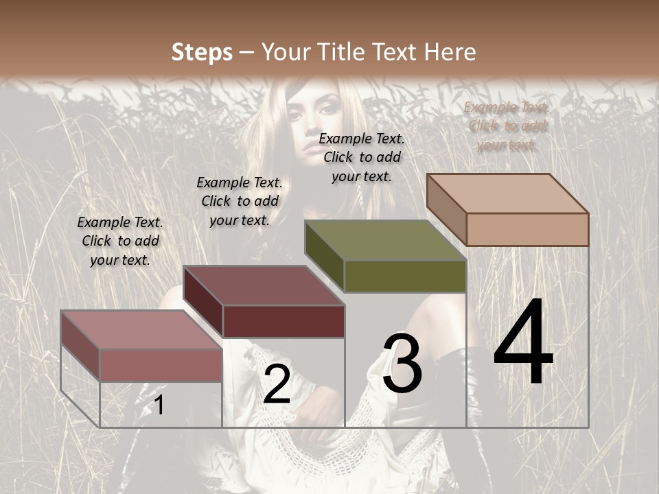 Golden Beauty  PowerPoint Template