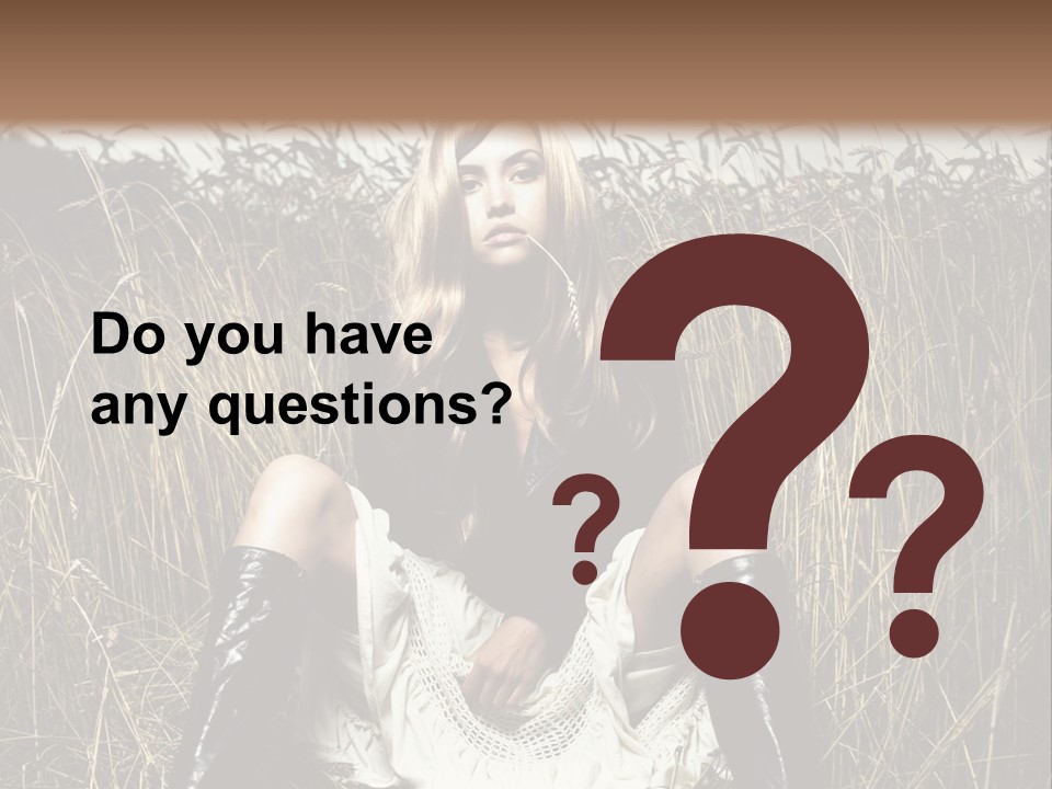 Golden Beauty  PowerPoint Template