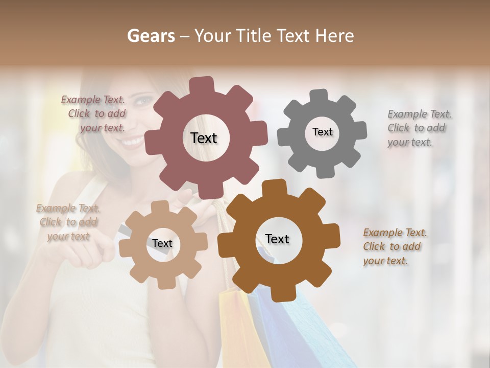 Adult One Gift PowerPoint Template