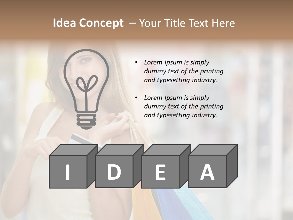 Adult One Gift PowerPoint Template