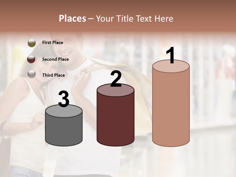 Shopaholic Shop Young PowerPoint Template