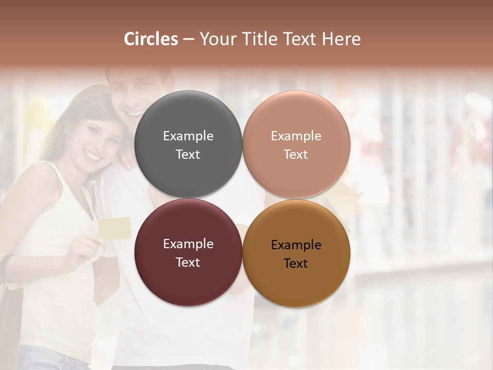 Shopaholic Shop Young PowerPoint Template