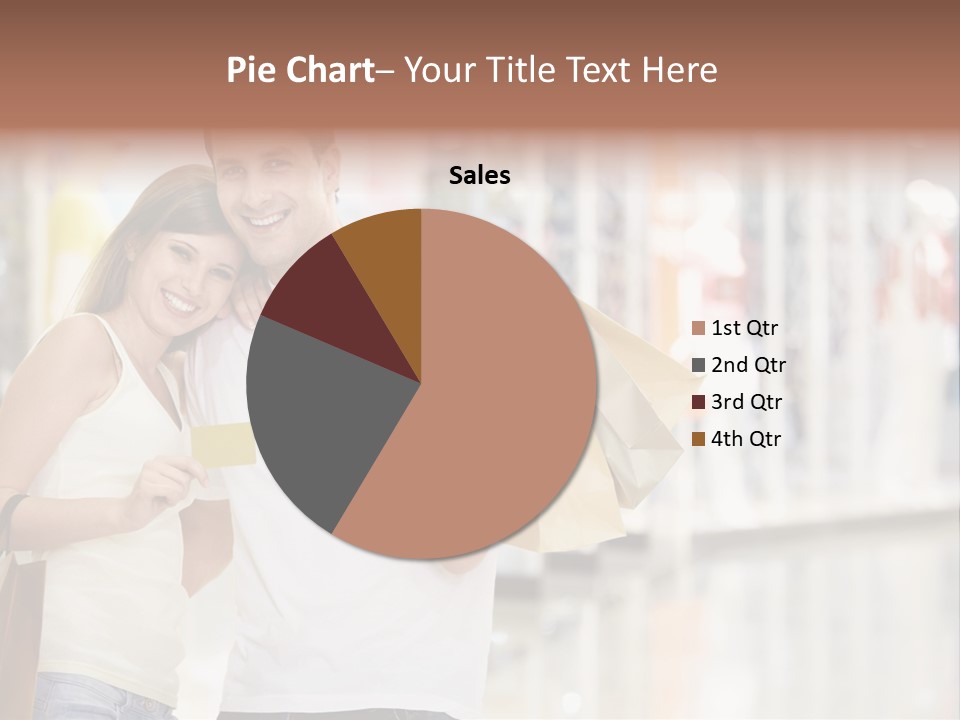 Shopaholic Shop Young PowerPoint Template