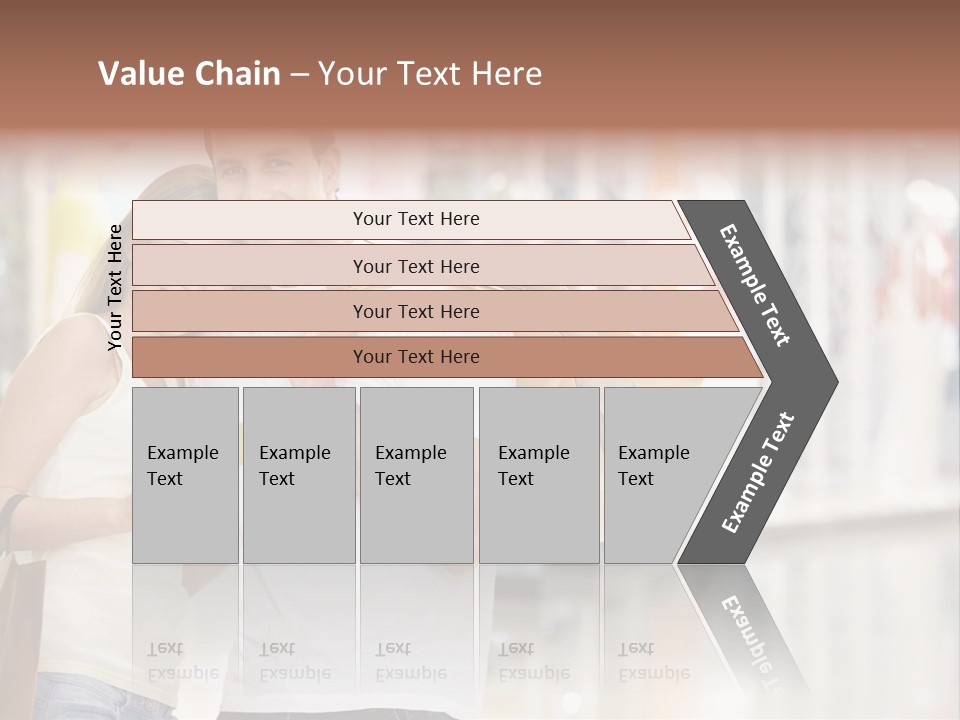 Shopaholic Shop Young PowerPoint Template