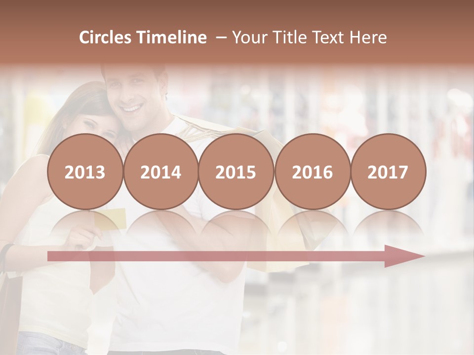 Shopaholic Shop Young PowerPoint Template