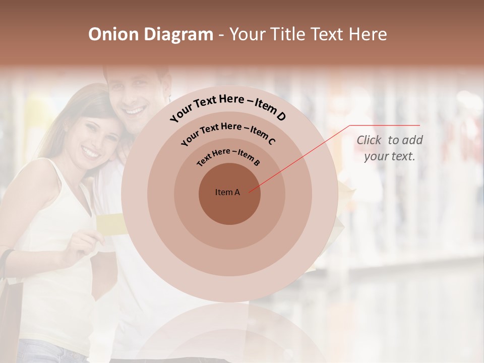 Shopaholic Shop Young PowerPoint Template