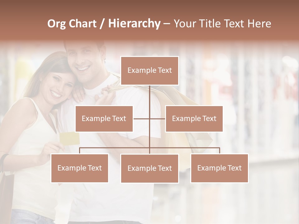 Shopaholic Shop Young PowerPoint Template