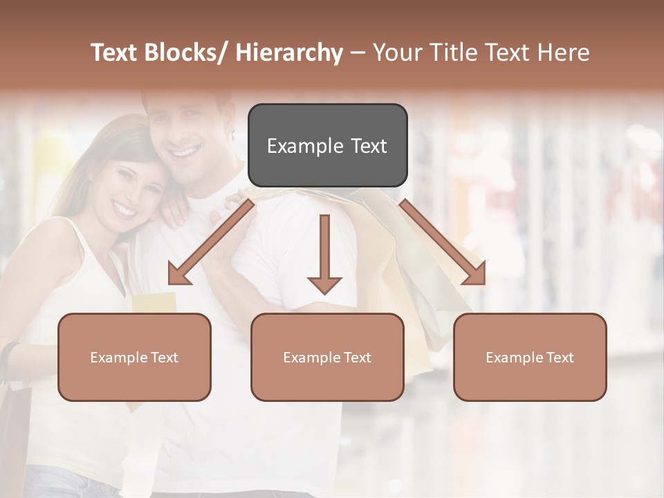 Shopaholic Shop Young PowerPoint Template