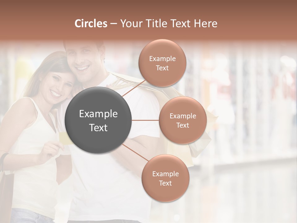 Shopaholic Shop Young PowerPoint Template