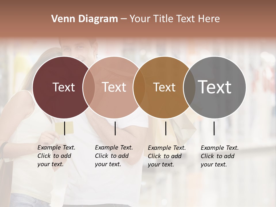 Shopaholic Shop Young PowerPoint Template