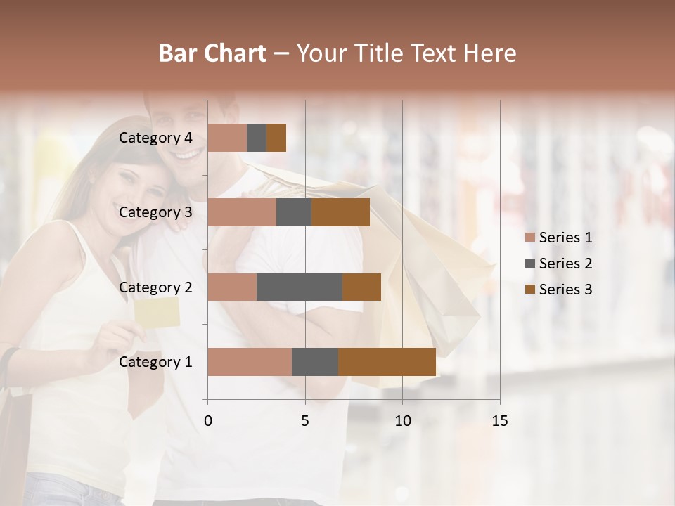 Shopaholic Shop Young PowerPoint Template