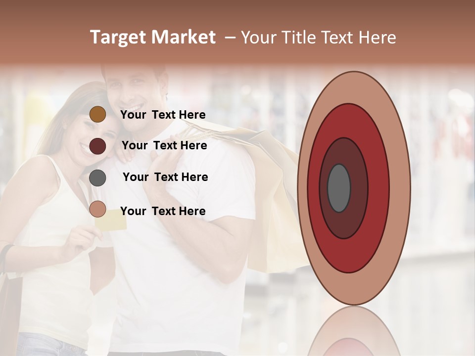 Shopaholic Shop Young PowerPoint Template