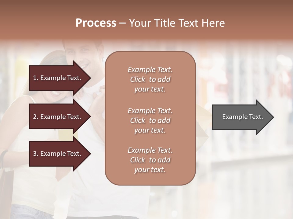Shopaholic Shop Young PowerPoint Template