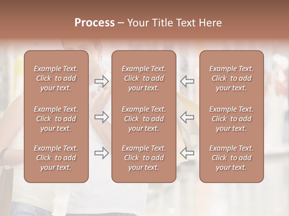 Shopaholic Shop Young PowerPoint Template