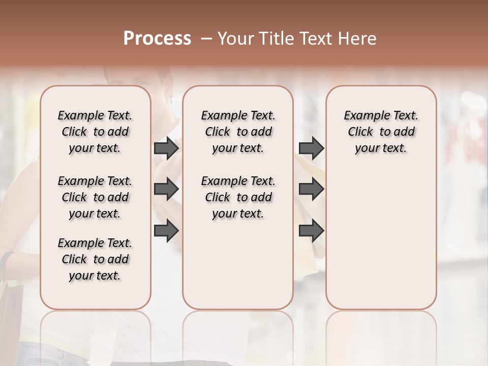 Shopaholic Shop Young PowerPoint Template