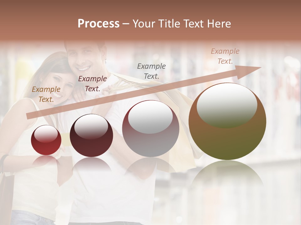 Shopaholic Shop Young PowerPoint Template