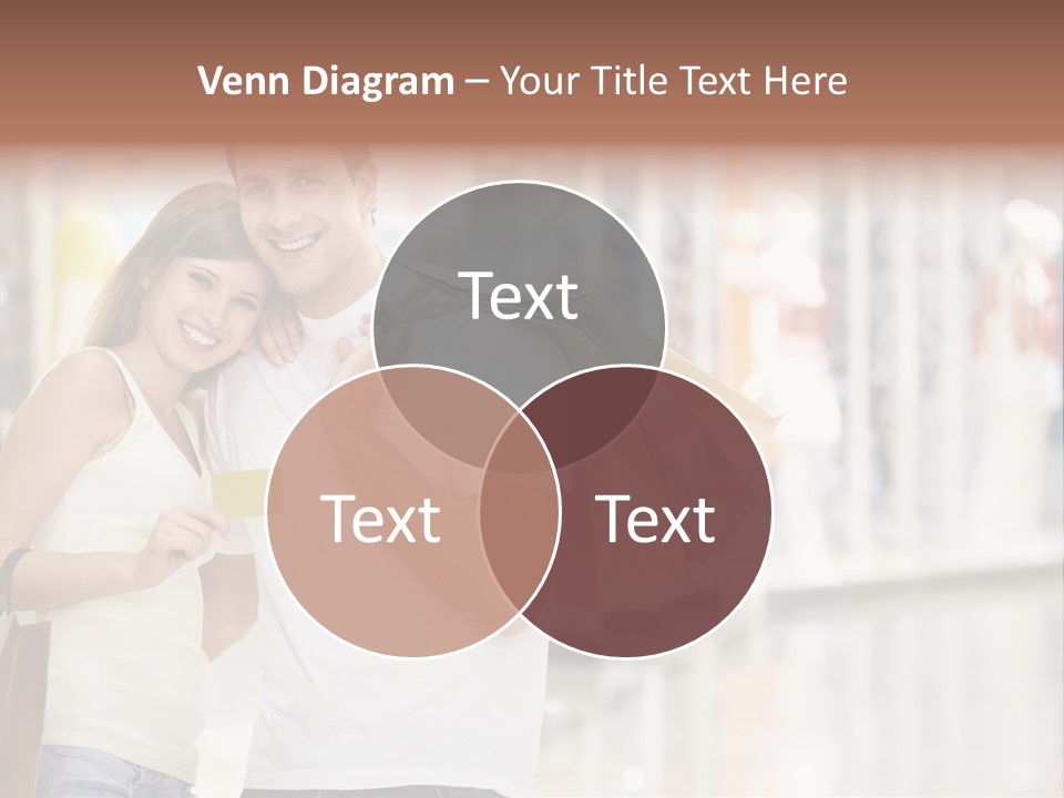 Shopaholic Shop Young PowerPoint Template